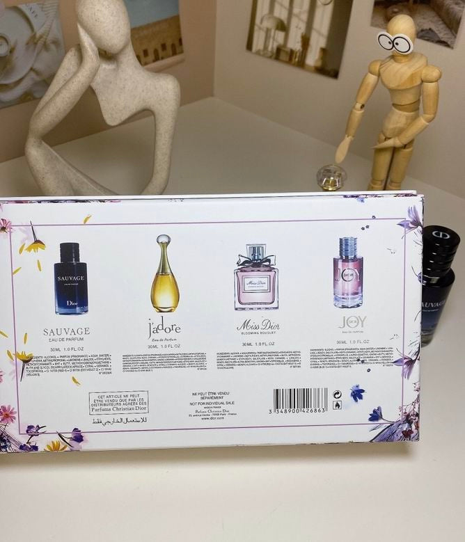 DIOR 4 PIECE PERFUME SET