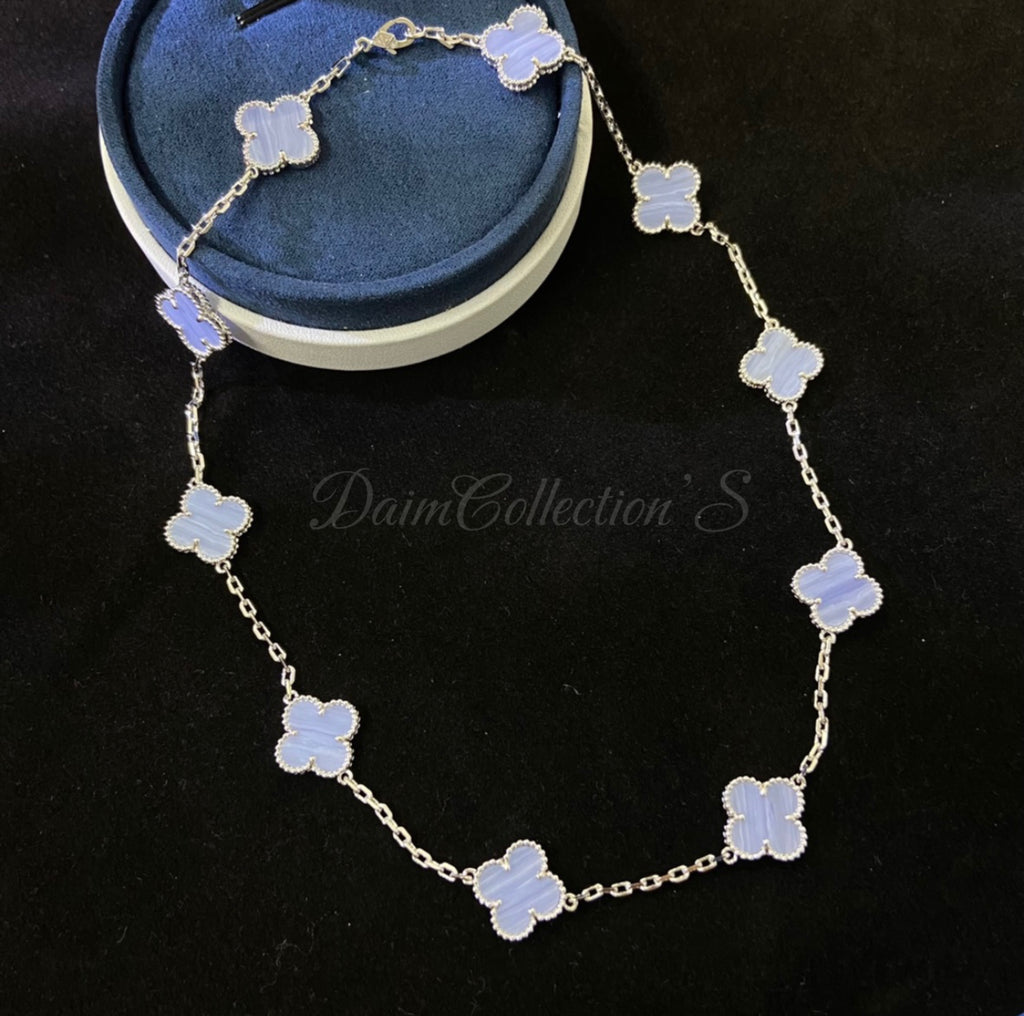 SMALL V/C & A NECKLACE