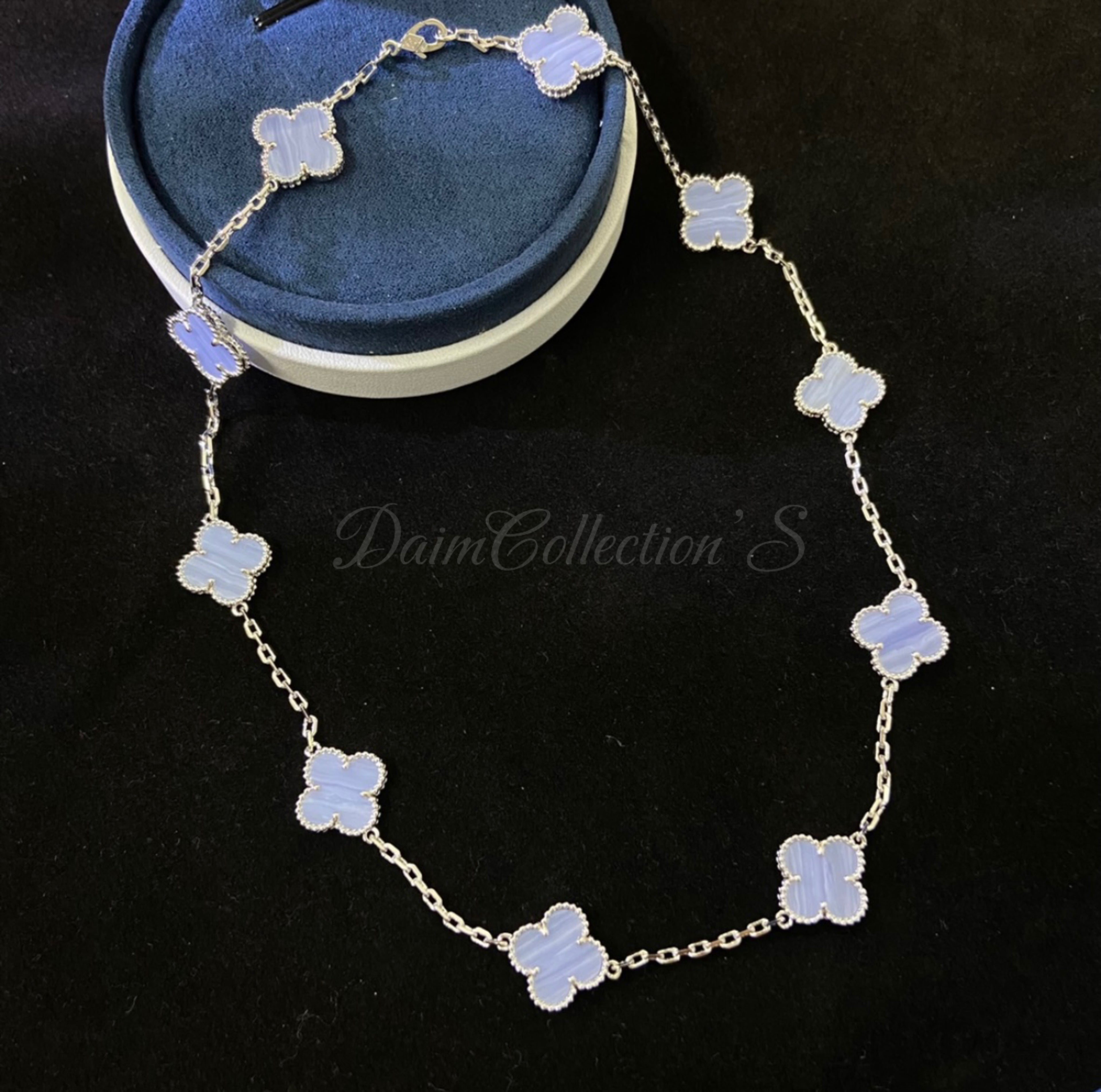 SMALL V/C & A NECKLACE