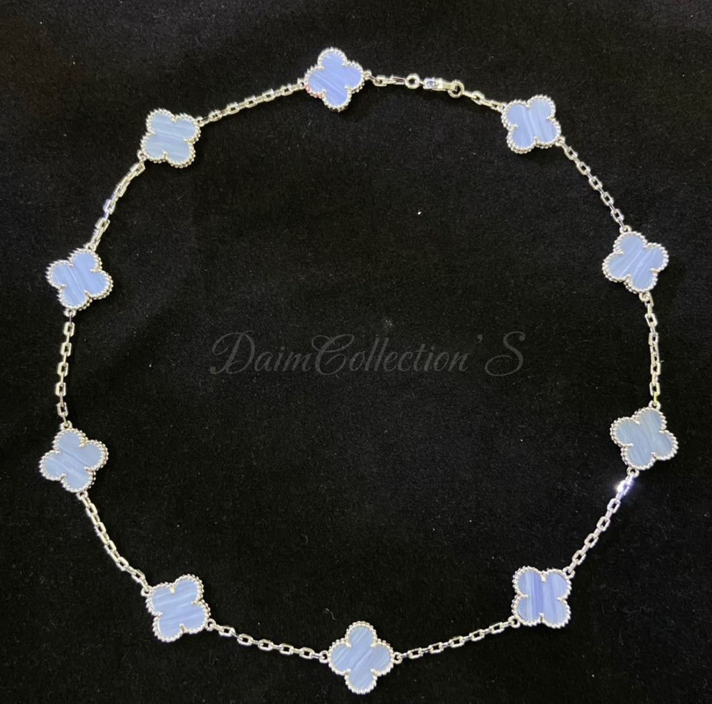SMALL V/C & A NECKLACE