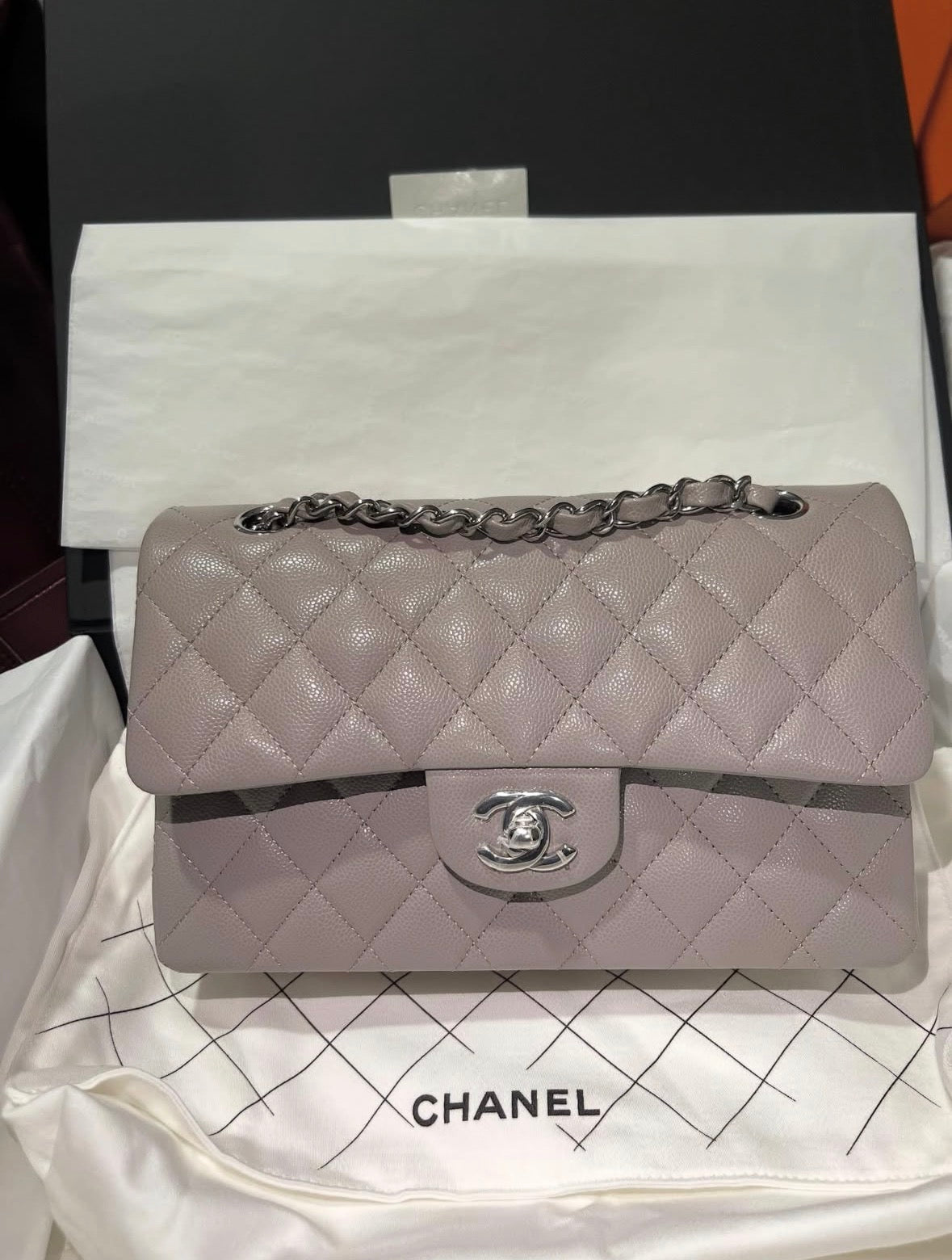 GREY COCO BAG