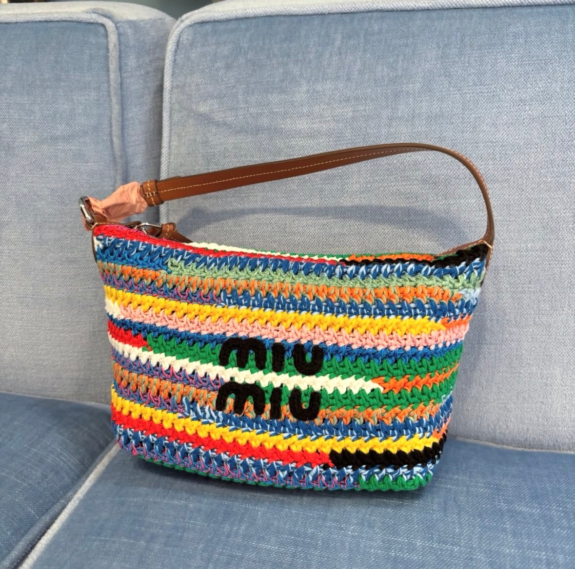 M I U CROCHET BAG