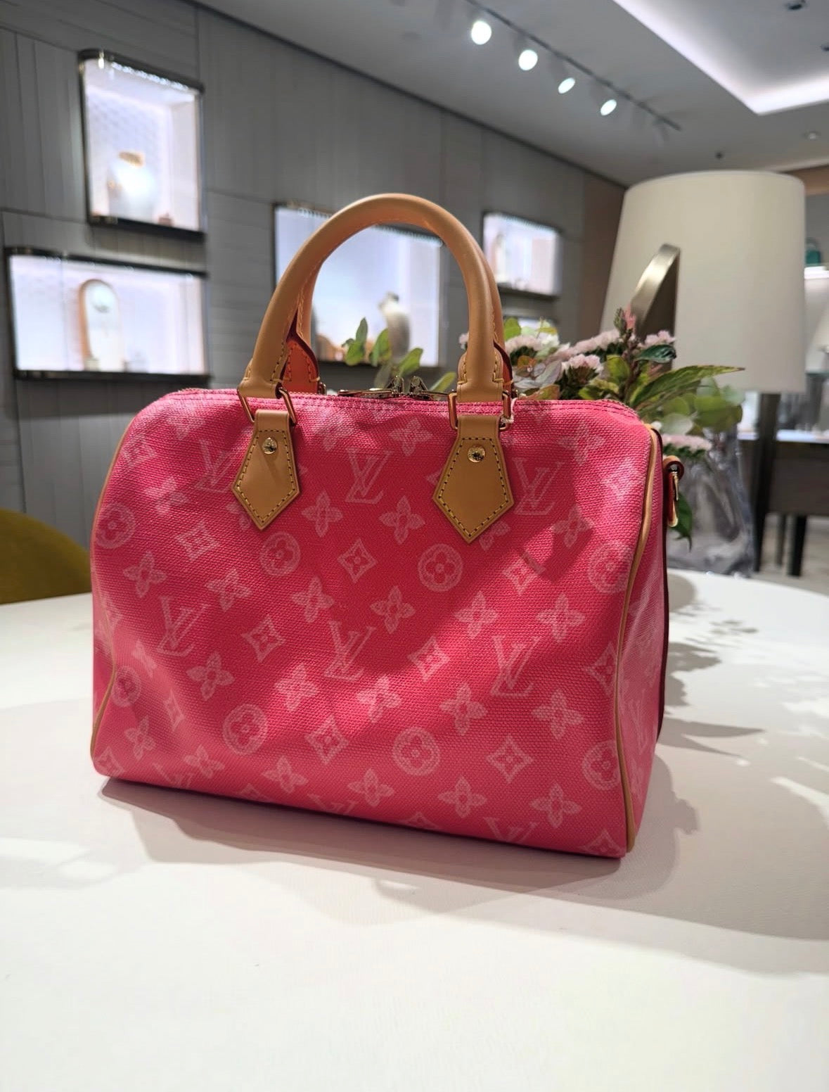 PINK DENIM L.V SPEEDY