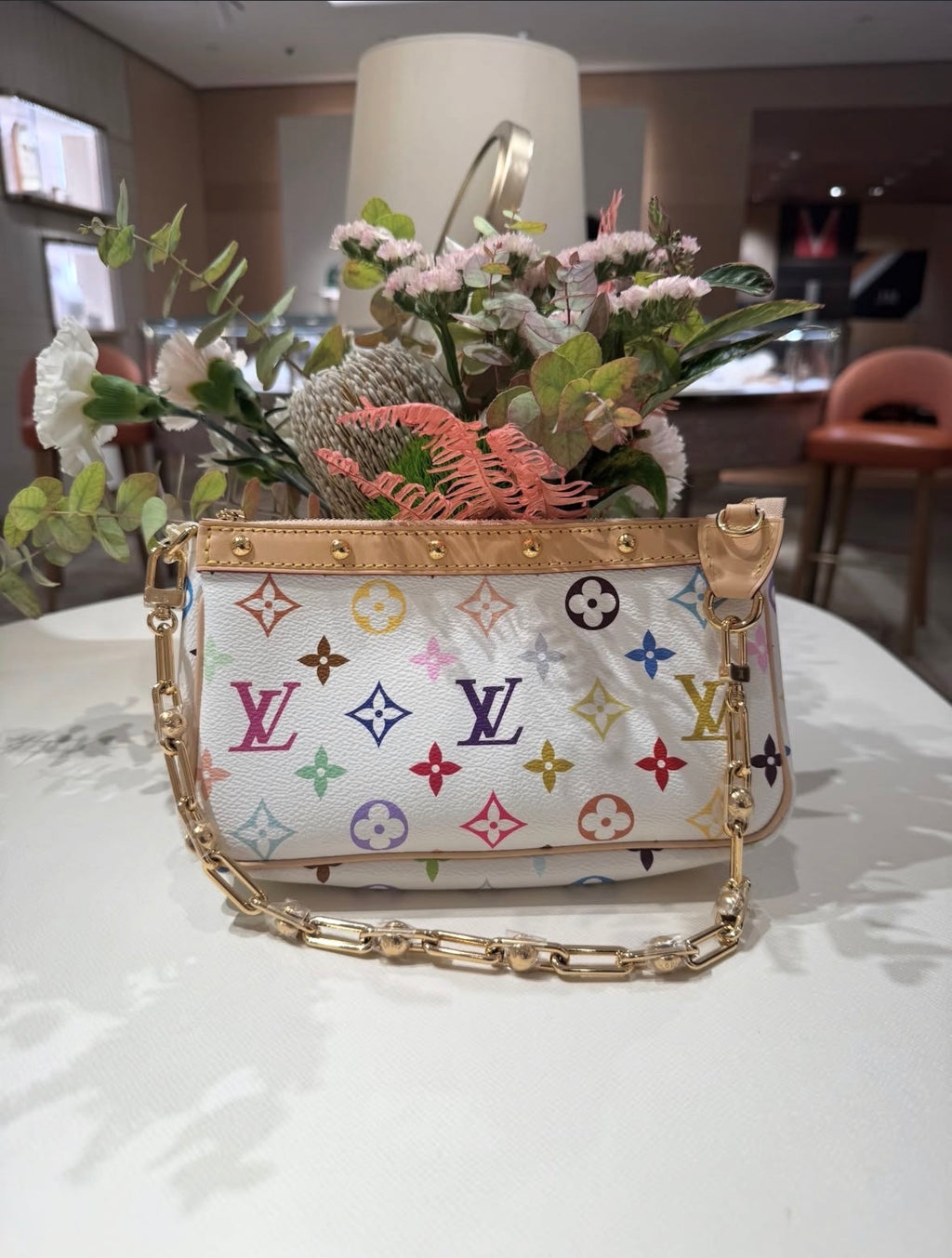 MULTICOLOR L.V PURSE