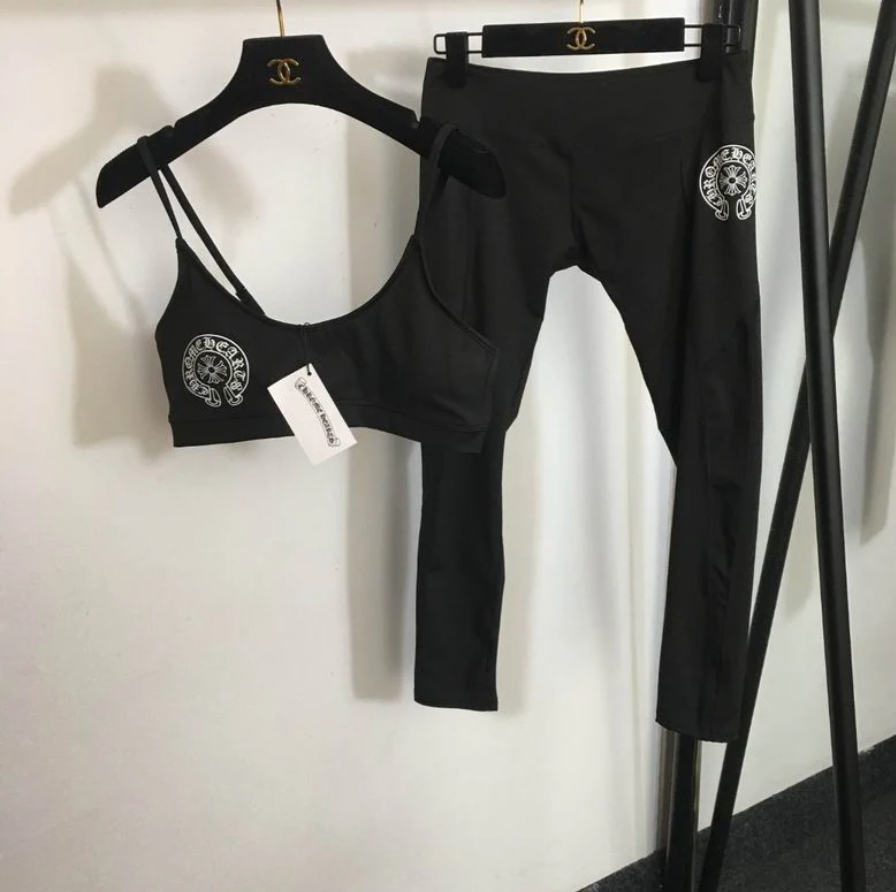 2 PIECE CHROME SET